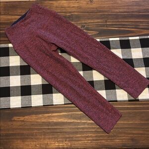 Beyond Yoga Spacedye Walk and Talk high-waisted leggings xs pink blue